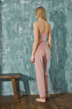 Kadın Kadife Sabahlıklı Altı Uzun 3'lü Pijama Takım | Arcan 13401-1